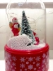Navidad pequeños regalos papá noel muñeco de nieve caja de música con luz regalo amigo navidad ambiente decoración Application Scenario
